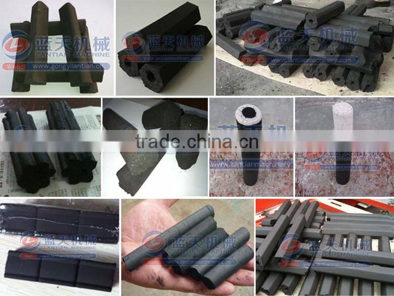 A wet pulverized coal extruded rod machine / Coal rod machine