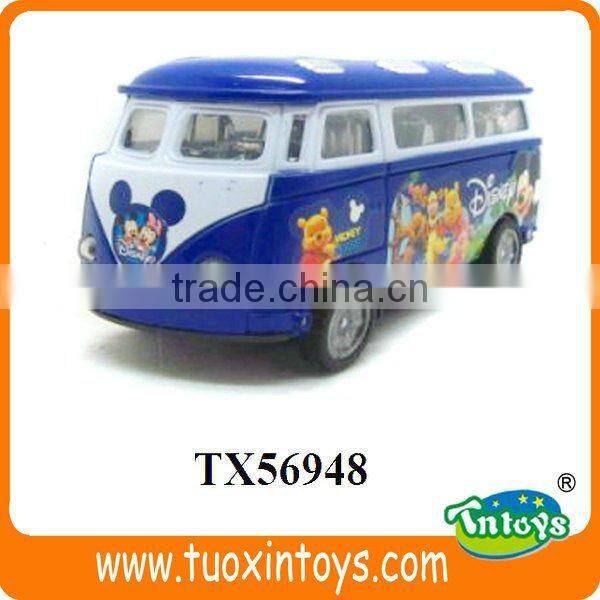 B/O cartoon tour bus with light