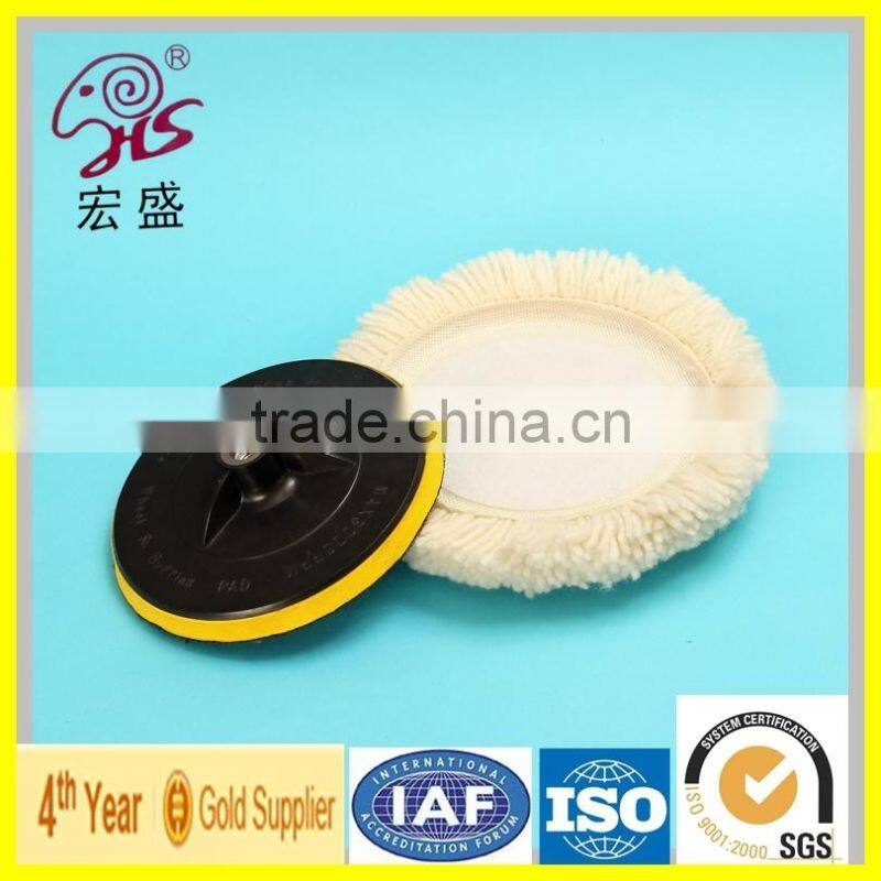 high quality wool buffing pad for polishing furniture