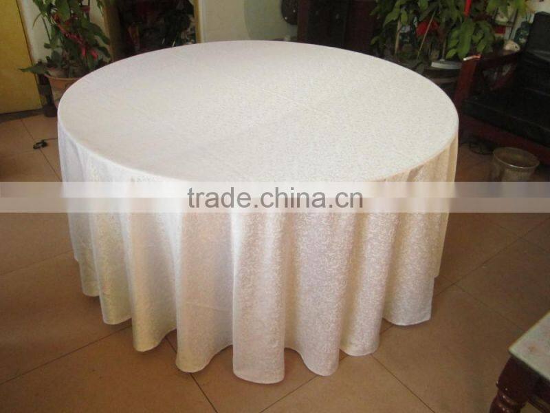 Damask linen table cloth