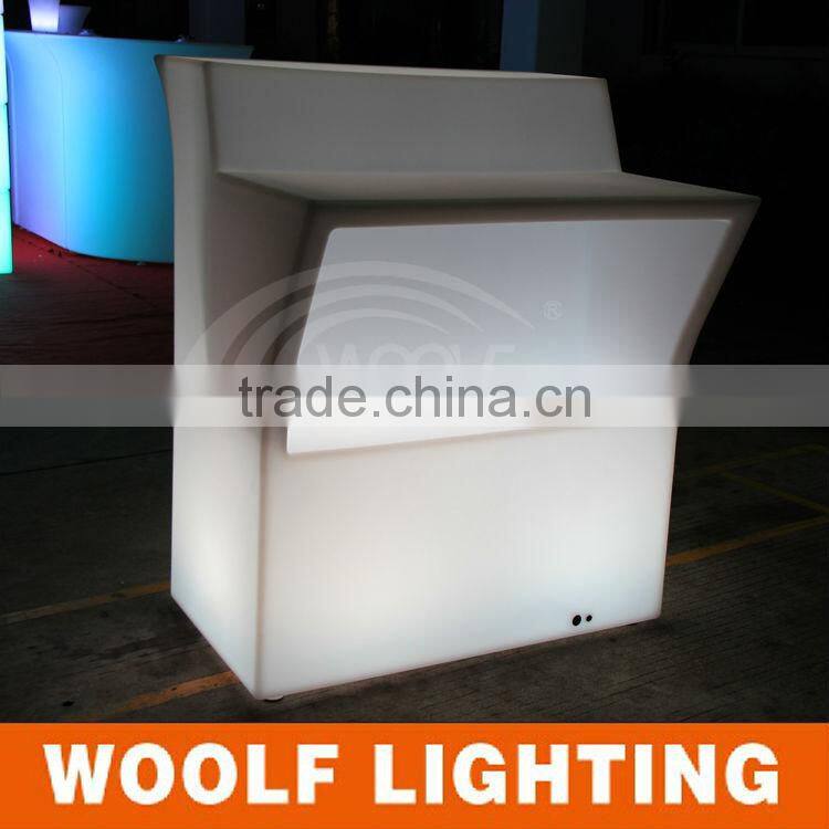 Outdoor Waterproof Events Used LED Bar Side Tables