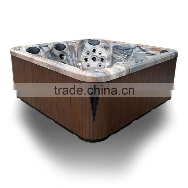 Led lighting spa whirlpool with stereo music