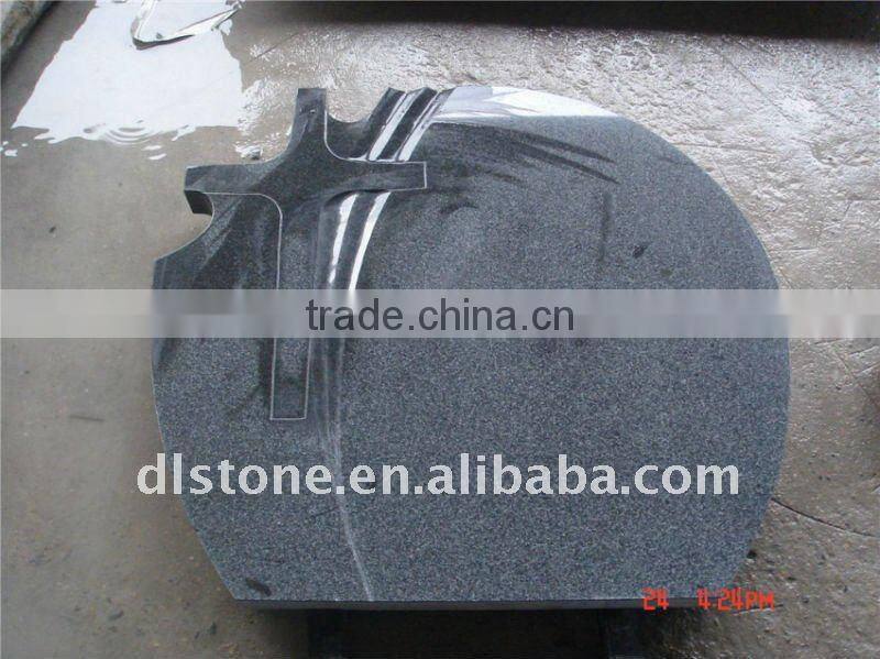 Impala black granite tombstones and monuments
