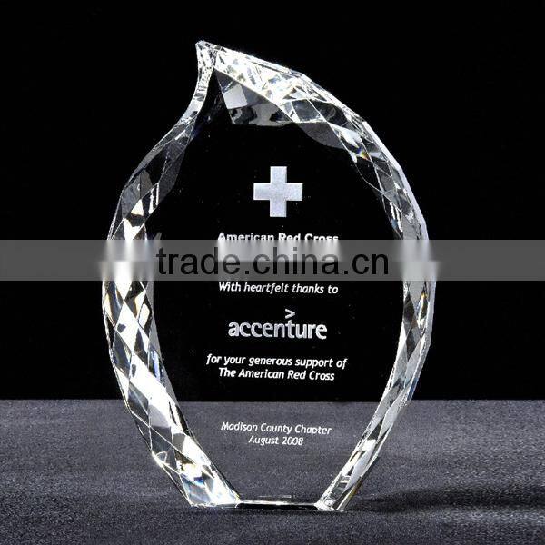 2016 Kitcom good sale china crystal trophy for gift