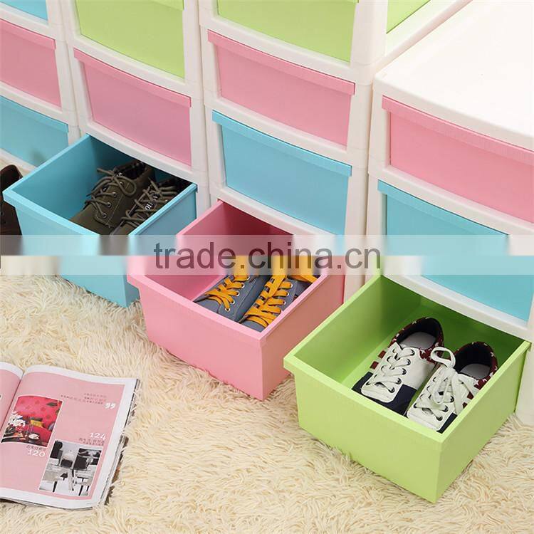Plastic Two Layer Underwear Socks Storage Drawer Cabinet