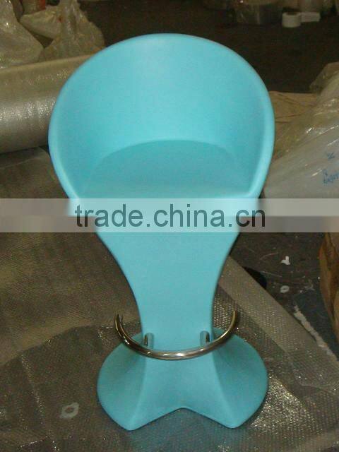 Yellow Plastic Bar Stool LGL60-9412
