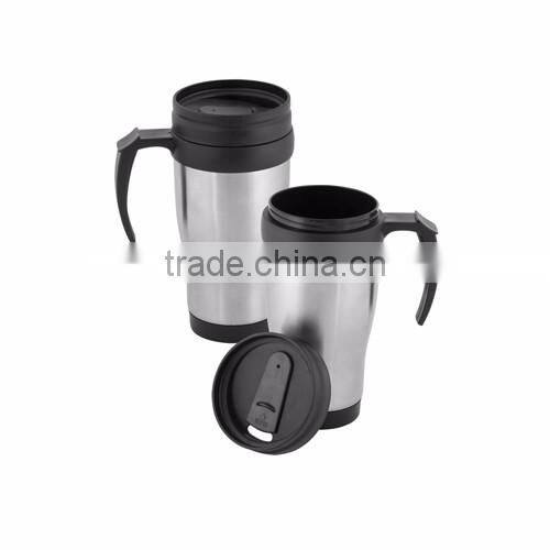 thermal mug/cup with drinking opening,450ml
