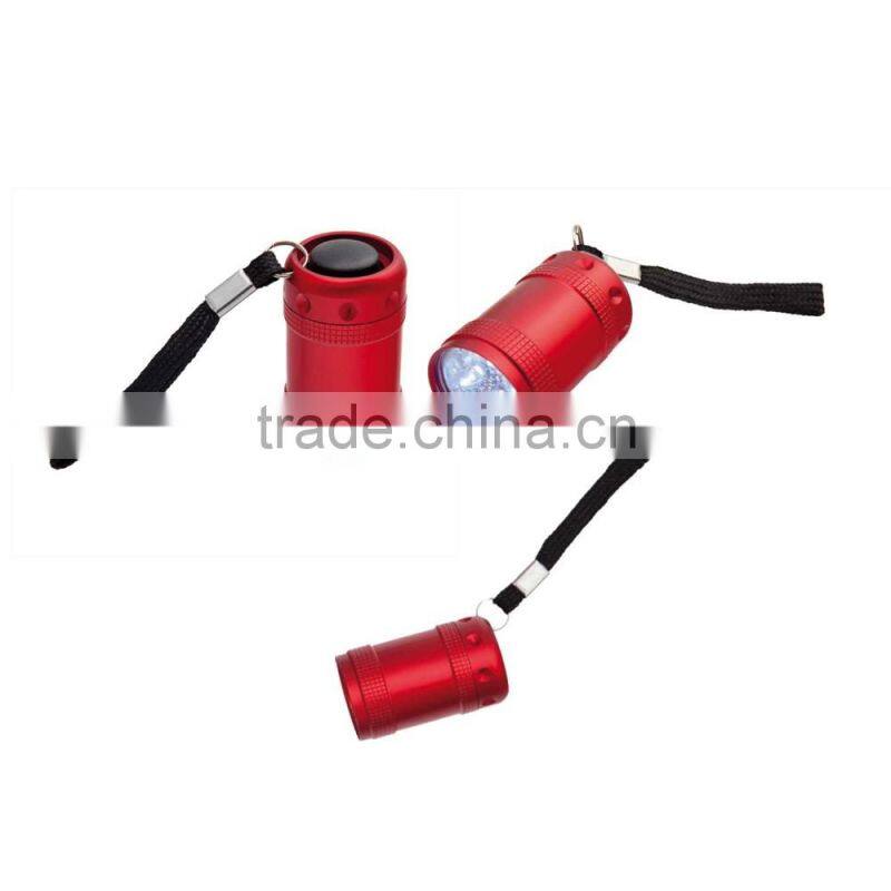 Hot aluminum 6 LED torch mini LED flashlight