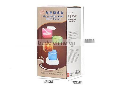 CY137 Colorful Magical Rotating Seasoning Storage Cans Boxes spice holer