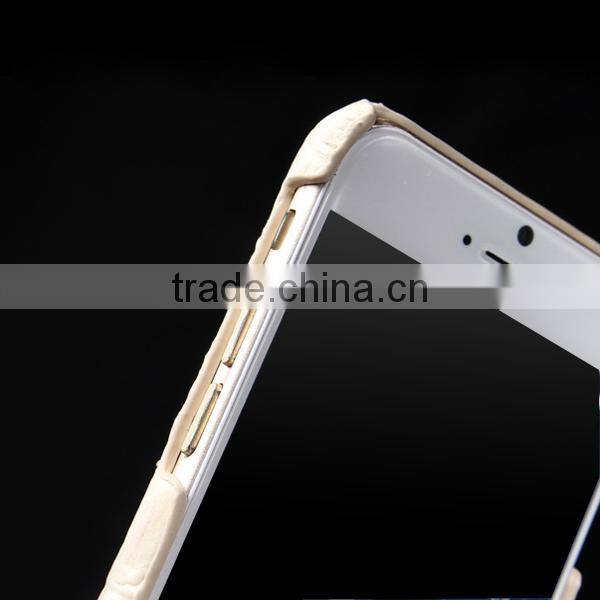 2017 New Arrived Luxury Crocodile Pattern Back Cover,Leather Phone Case For iPhone6 6Plus