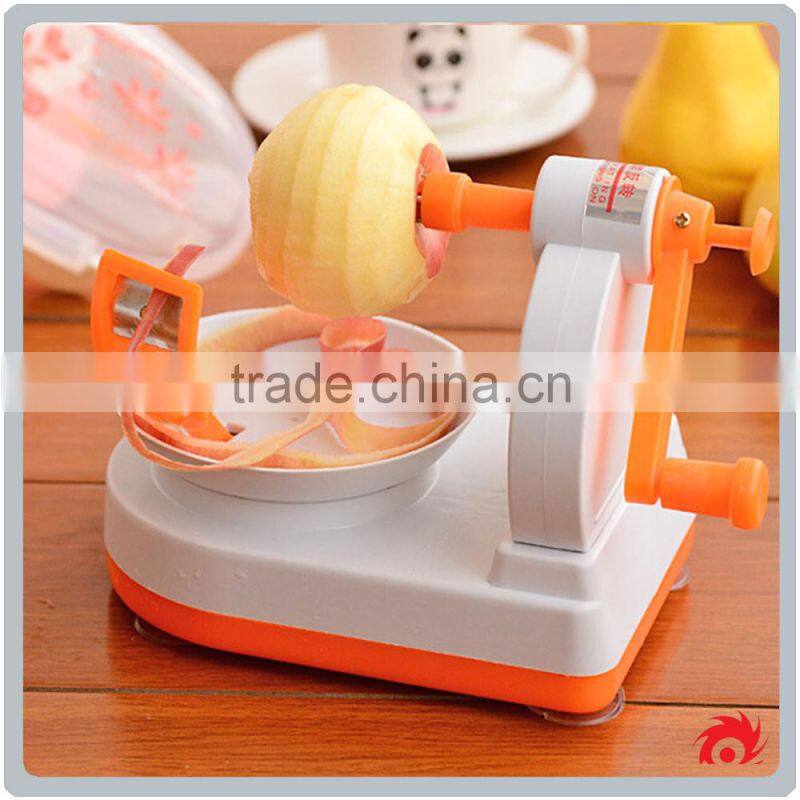 Kitchen Hand-operated Stainless Steel Fruit Apple Potato Tool Gadget Machine Corer cutter Peeler Slicer