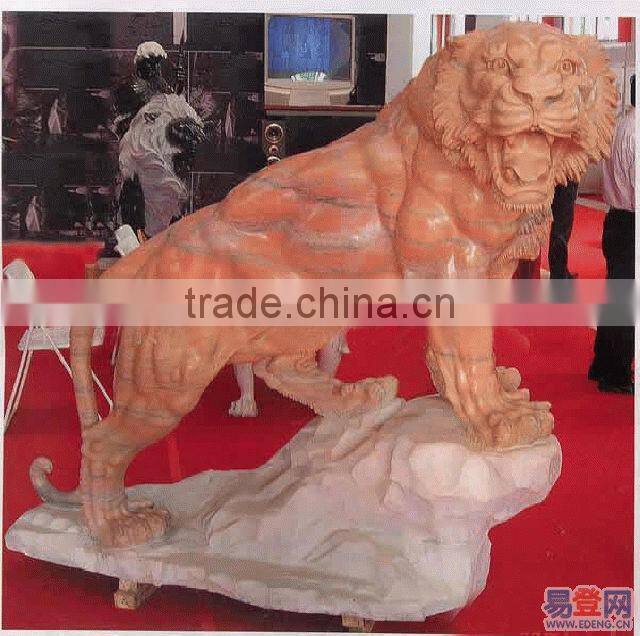 Large Outdoor Stone Lion Statue