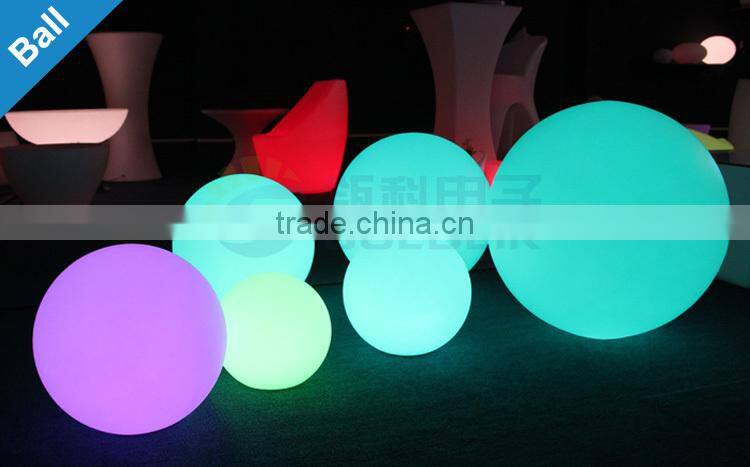 Pool Party Ball Decorative Waterproof Floating LED Ball Light