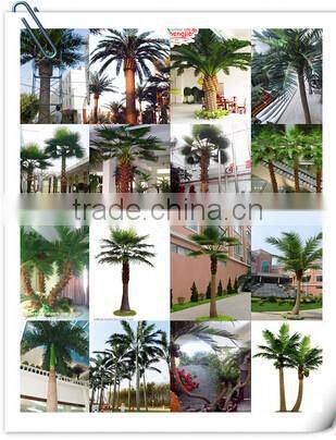 LXY080513 large outdoor decoration artificial coconut palm trees big plastic palm tree
