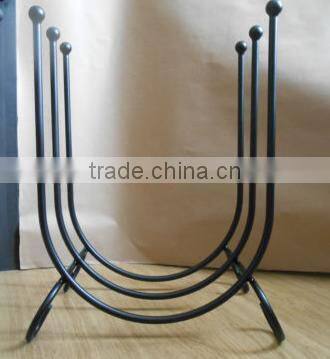 wrought iro durable log holder
