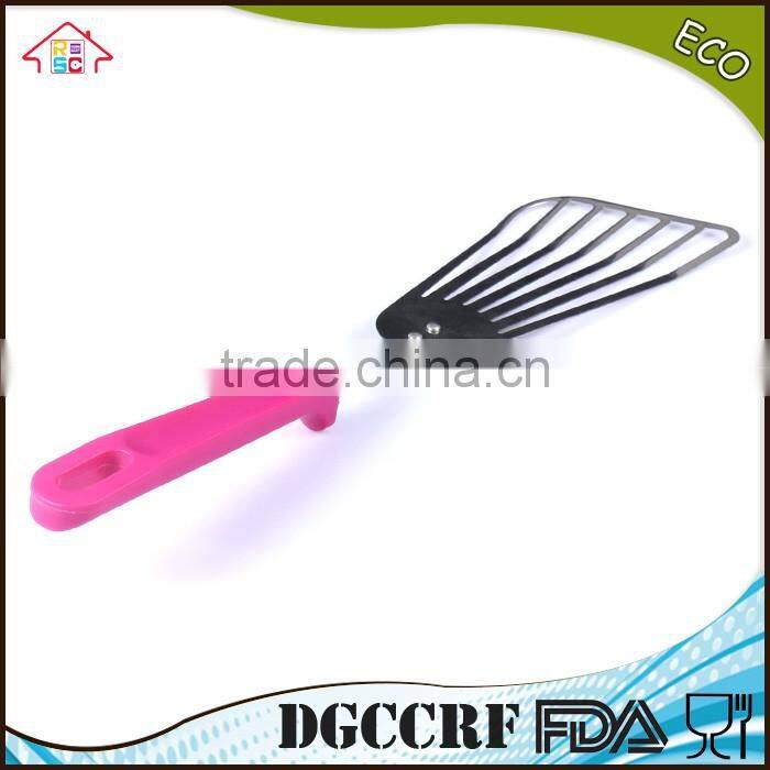 NBRSC Stainless Steel Cooking Triangle Spatula Non Stick Pan Shovel Kitchen Utensil