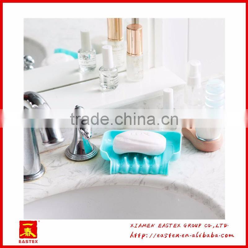 High quality Sucker Kitchen Bathroom Draining Soap Box