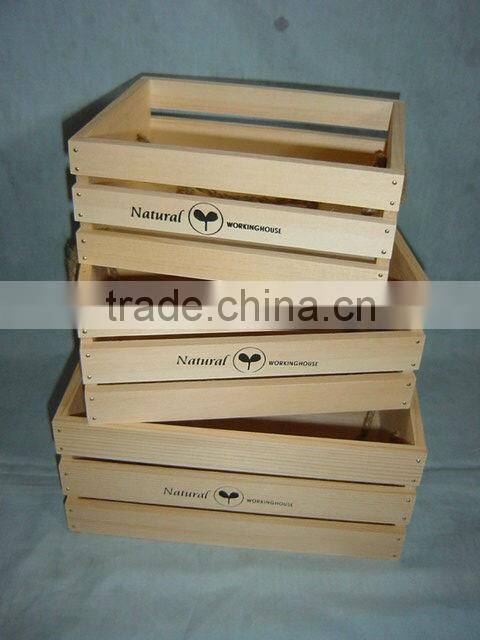 small wooden crates wholesale