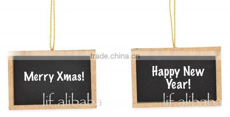 Wooden mini blackboard ; Wooden mini chalkboard ; Wooden mini message board