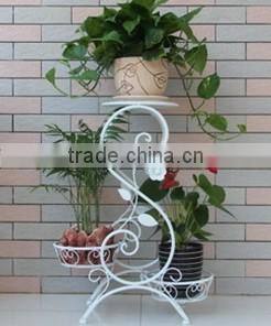 Floor Flower Rack Balcony Flower Pot Holder