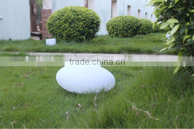 color-changing rechargeable waterproof led rgb pebble