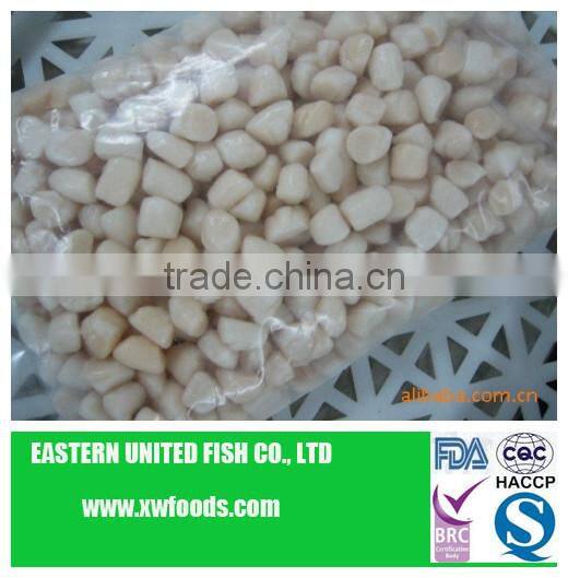 frozen IQF scallop meat