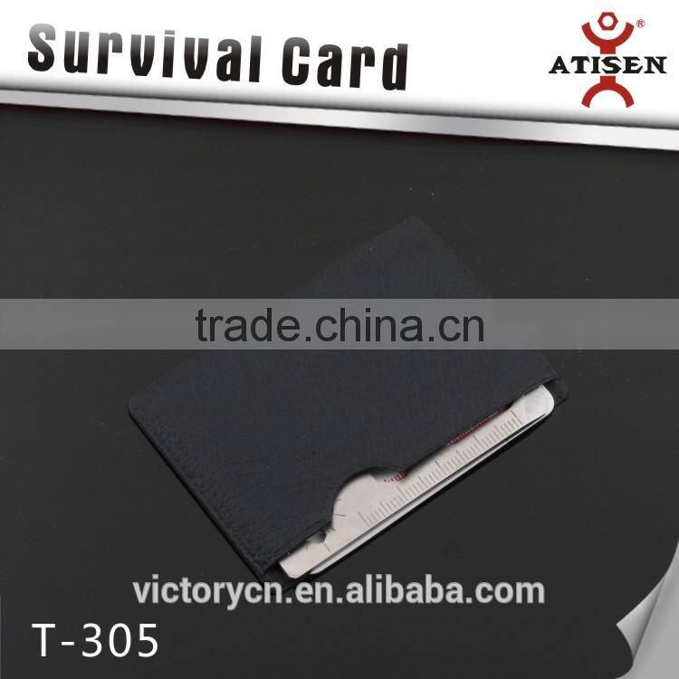 Colorfull Grey multi card ,Card type outdoor survival multi tool