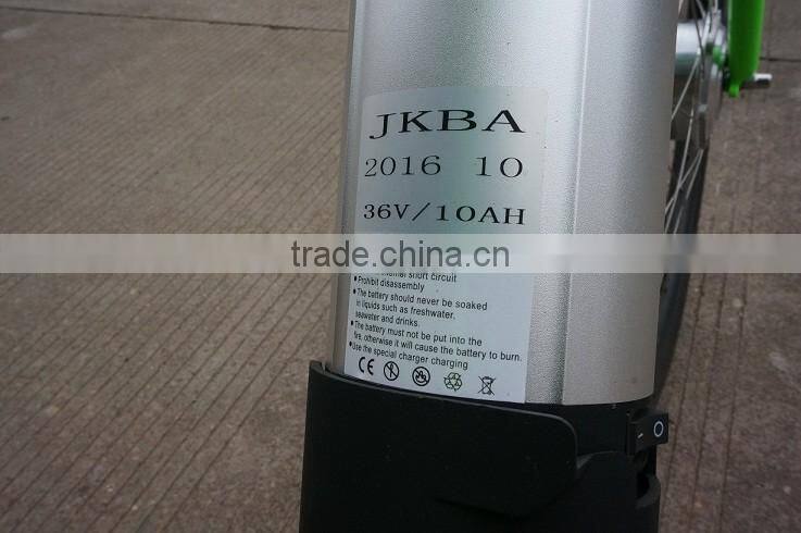 26 inch front wheel motor electric road bike e bicycle with bottel battery