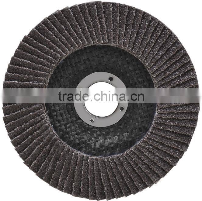 Calcination Oxide Flap Abrasive Discs (Fibre glass cover)