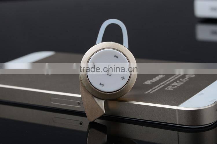 bluetooth wireless phone headset ,HL-1025, metal bluetooth earphone