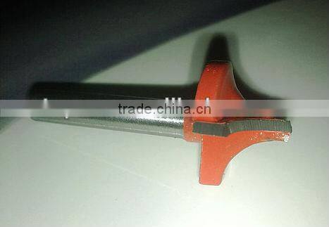 Router bit (open end carving bit)