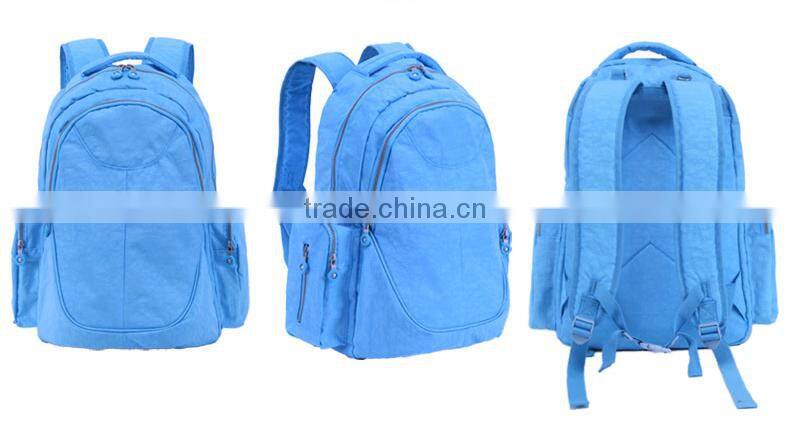 600D polyester changing diaper bag backpack