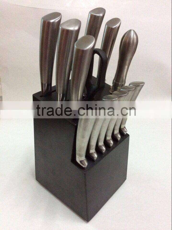 13 slots wooden block