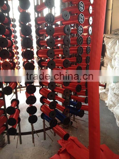 RED FIRE HOSE SYNTHETIC RUBBER LINING with Canvas