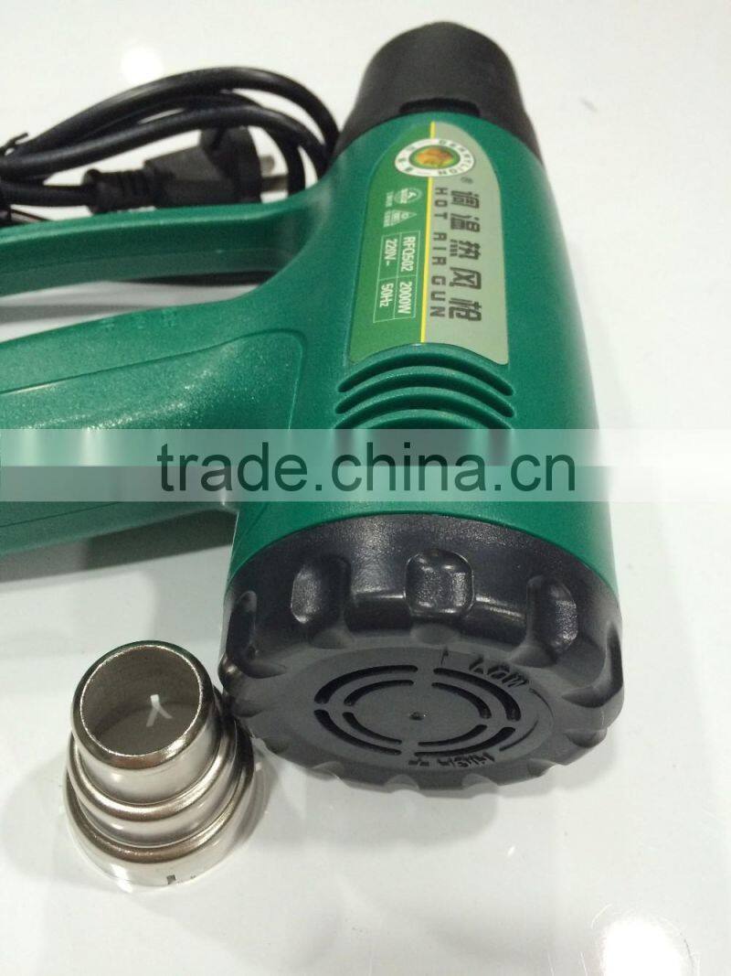 Berrylion 2000W 100-650 Temperature Adjusting Hot Air Gun