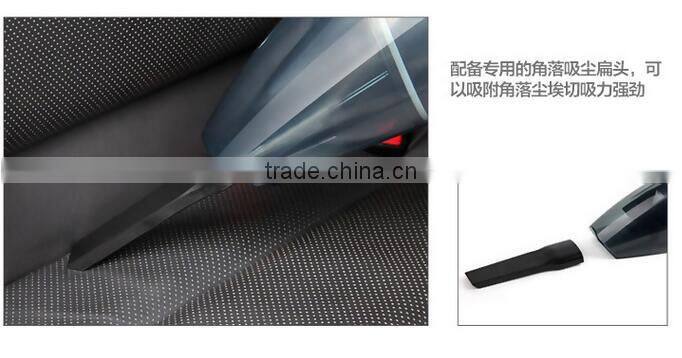 Portable mini car vacuum cleaner wet and dry vacuum for car DC12V