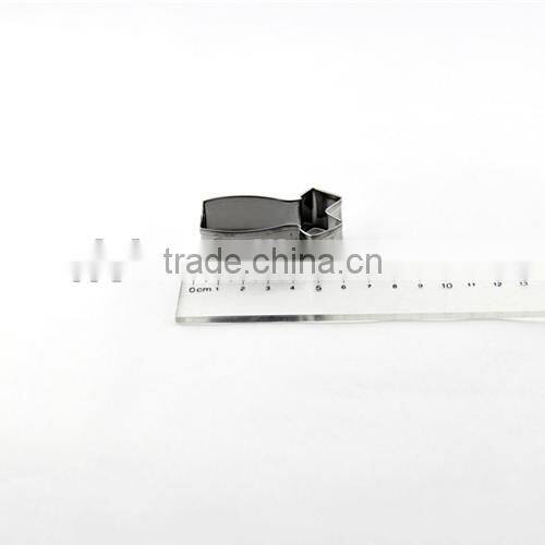 100% food grade cookie press fine metal cookie cutter stainless steel kitchen gadget