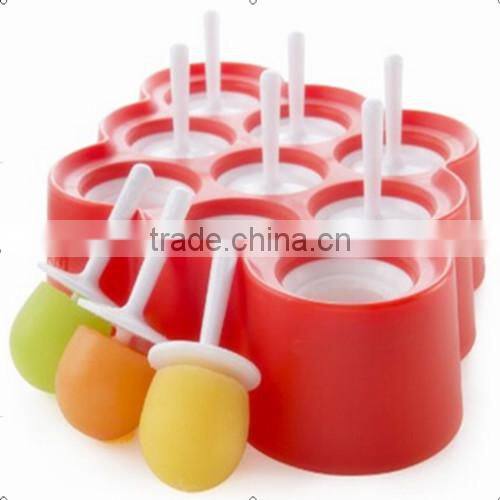 9 high quality fashion silicone lollipop mould