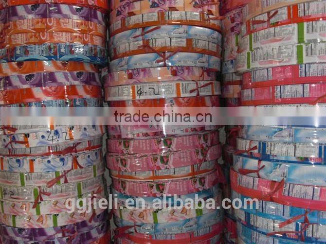 colorful pvc shrink film for wooden broom and mop handle