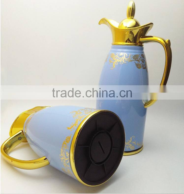 High quality European style Light Vacuum insulate teapot hot drinking water pots for sale