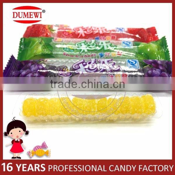 Circle Shape Soft Chewy Candy Yummy Gummy Candy