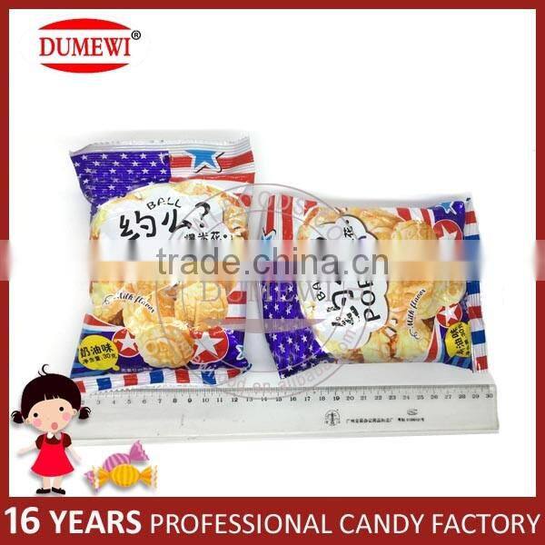 30g Caramel and Cream Flavor Popcorn Biscuits