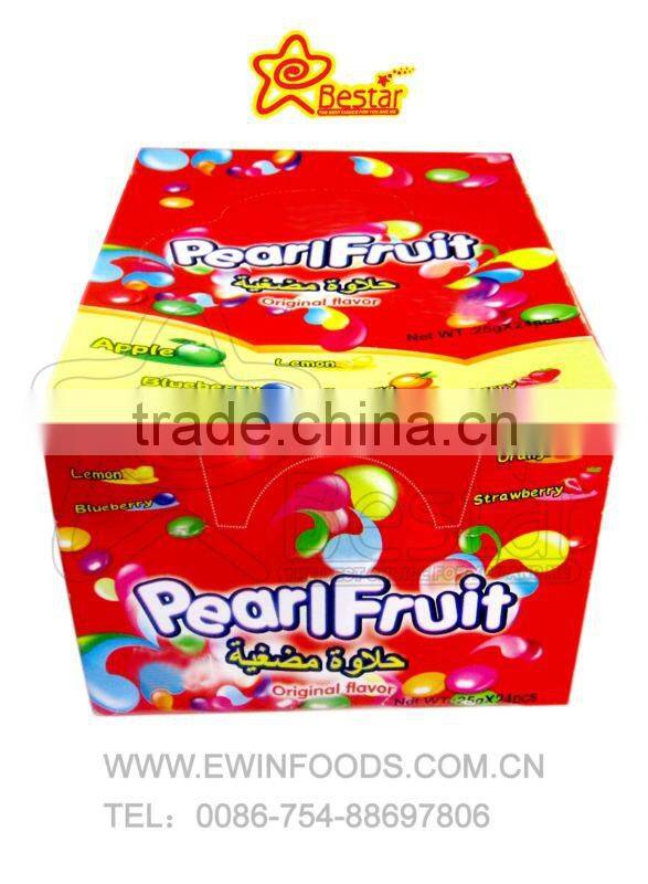 Different Fruity Rainbow Sweet Candy