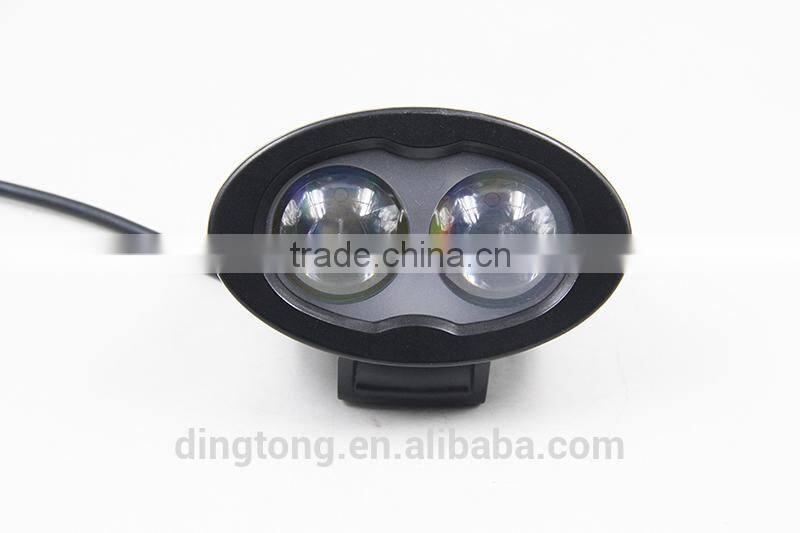 6W LED Spot Forklift Truck Blue Warning Lamp Safety Working Light110V IP68