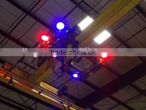 9-60V 45W LED Blue Warning Spotlight for Overhead Cranes