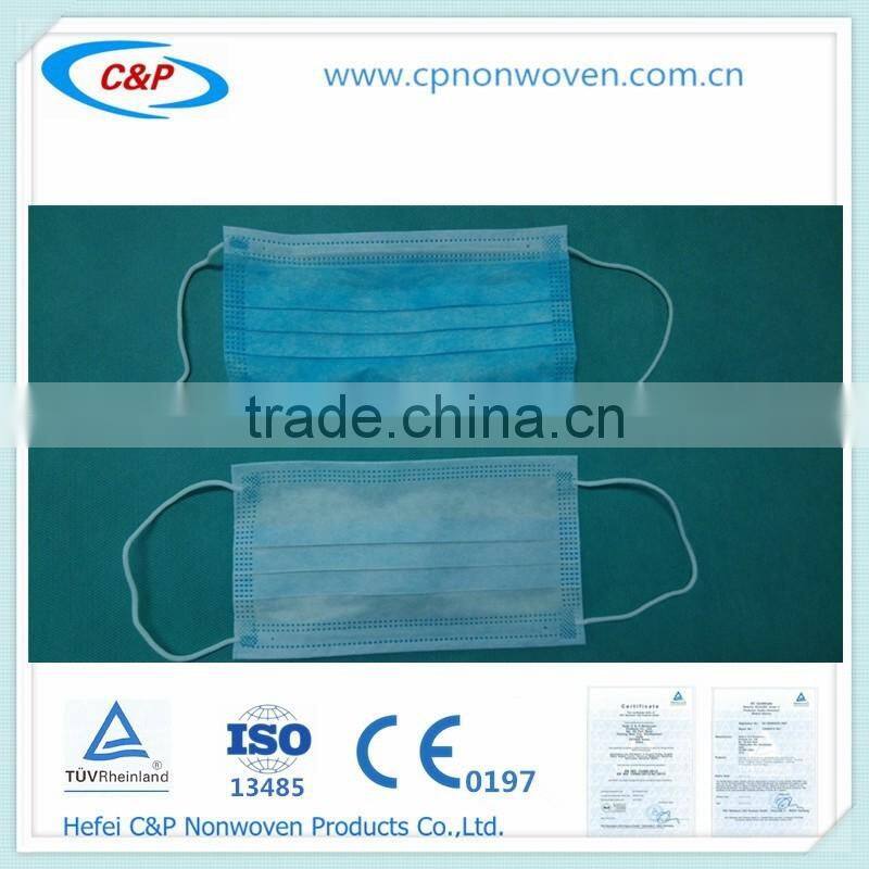 disposable nonwoven surgical Face Mask for delivery packs