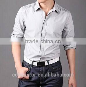 fashion men's slim fit shirt, custom made shirt BSRT0020