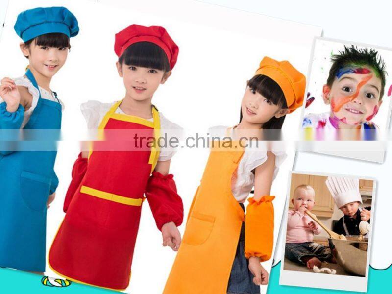 Apron,Polyester Kid Apron Children Apron