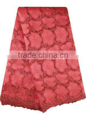 2015 high qualtity guangzhou wholesale chemical guipure lace with sequins CP0070