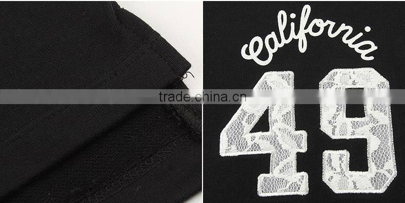 2017 New Design Cotton Printing Hoodie Sweat Dress Women Casual